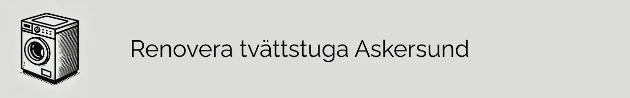 Renovera tvättstuga Askersund